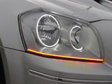 ORACLE "Concept" LED Strips- 12" Pair installed on a headlight unit