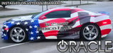 Side view of a Chevrolet Camaro with Concept SMD Sidemarkers installed.