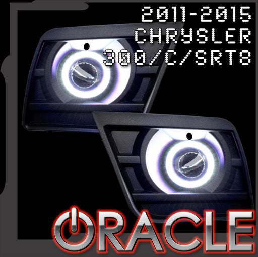2011-2019 Chrysler 300/300C/SRT8 LED Surface Mount Projector Fog Halo Kit