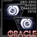2011-2014 Dodge Charger SRT8 LED Surface Mount Projector Fog Light Halo Kit