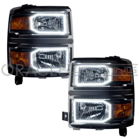 2014-2015 Chevy Silverado ORACLE Halo Kit (Non-Projector Style)