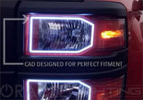 2014-2015 Chevy Silverado ORACLE Halo Kit (Non-Projector Style)