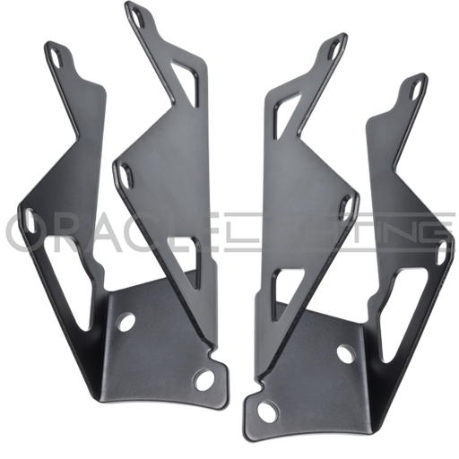 Jeep JK Dual Light Mounting Pillar Brackets (Pair)