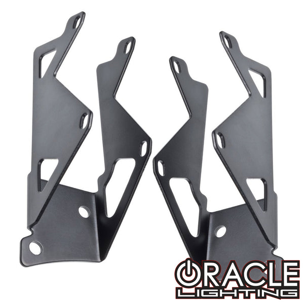 Jeep JK Dual Light Mounting Pillar Brackets (Pair)