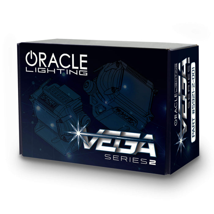 Universal A-Pillar Hood Mount Brackets w/ VEGA™ Series 2 Spotlights