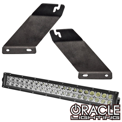 Jeep JK Hood Mounting Brackets SM + Light Combo