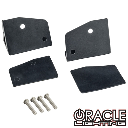Jeep JK Lower Windshield OVERSIZED Light Mount Brackets (Pair)