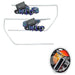2009-2014 Ford F-150/Raptor LED Perimeter Headlight Halo Kit with RF Controller.
