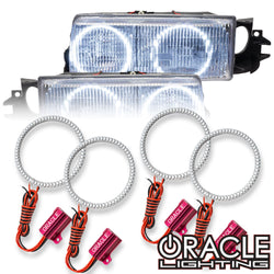 1991-1996 Chevy Impala LED Headlight Halo Kit