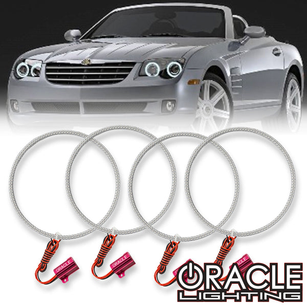 2005-2006 Chrysler Crossfire LED Headlight Halo Kit