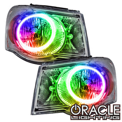 2007-2009 Chrysler Aspen Dynamic ColorSHIFT Headlight Halo Kit