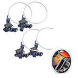 2005-2007 Dodge Dakota LED Headlight Halo Kit with RF Controller.