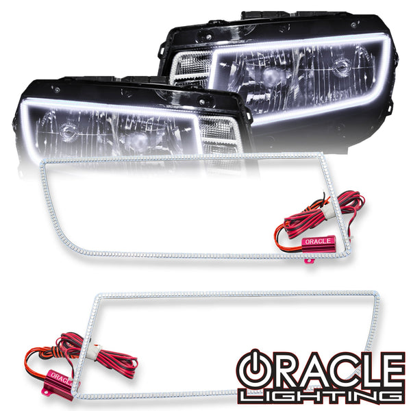 2014-2015 Chevrolet Camaro Non-RS LED Headlight Halo Kit (Square Style)