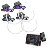 2008 Dodge Magnum LED Headlight Halo Kit with 2.0 Controller.