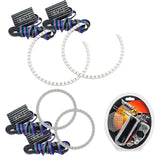 2008-2011 Mercedes C-Class W204 LED Headlight Halo Kit with RF Controller.