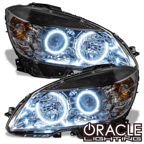 2008-2011 Mercedes C-Class W204 LED Headlight Halo Kit