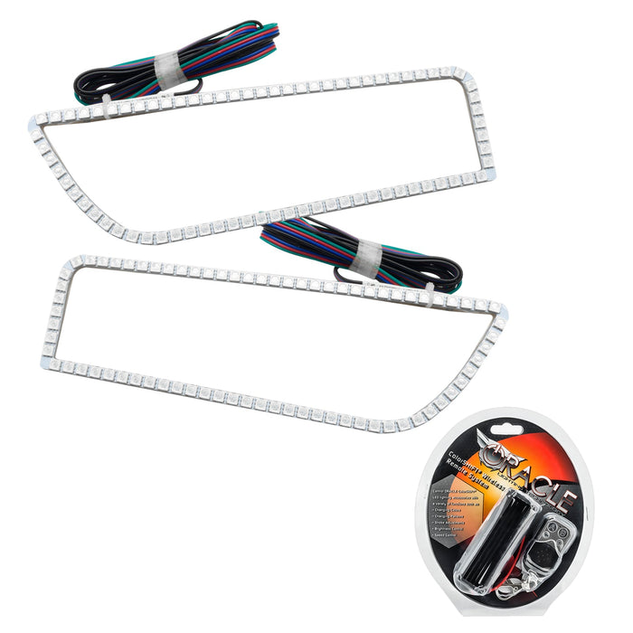 2014-2023 POLARIS RZR 1000 XP Headlight Halo Kit - ColorSHIFT Halos