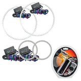 2009-2013 Mini Cooper LED Headlight Halo Kit with RF Controller.