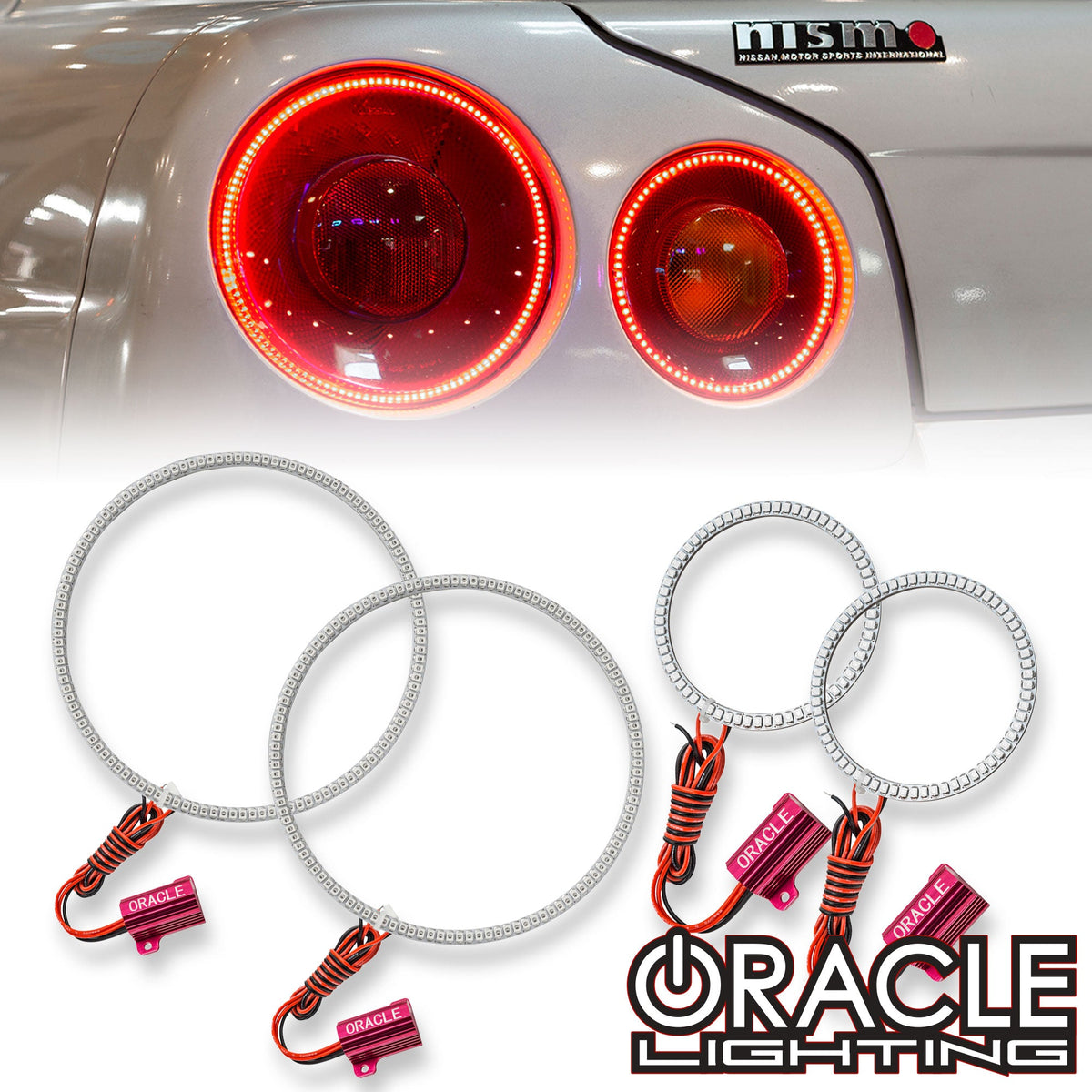 Nissan Skyline R34 LED Tail Light Halo Kit | ORACLE Lighting