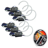 2004-2009 Mazda 3 LED Headlight Halo Kit with Simple Controller.