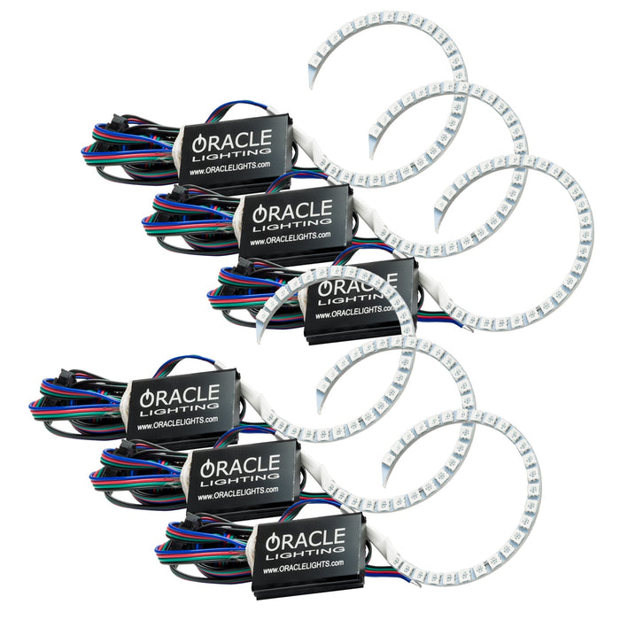 2004-2009 Mazda 3 LED Headlight Halo Kit - ColorSHIFT Halos