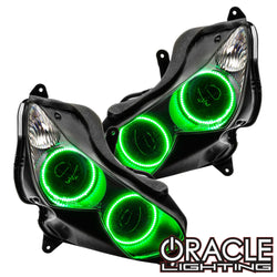 2007-2015 Kawasaki ZX-14R LED Headlight Halo Kit