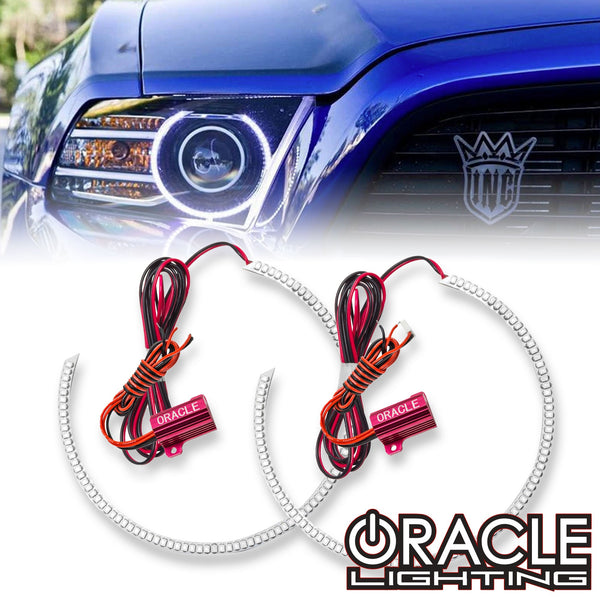 2013-2014 Ford Mustang ORACLE Halo Kit - HID (Projector) Style