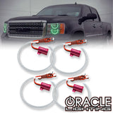 2007-2013 GMC Sierra LED Headlight Halo Kit (Round Style)