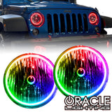 2007-2017 Jeep Wrangler JK LED Headlight Halo Kit