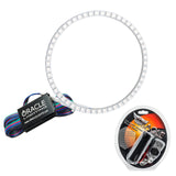 2006-2013 Vespa LX-50 LED Headlight Halo Kit - ColorSHIFT Halos