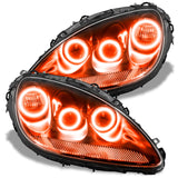 2005-2013 Chevrolet C6 Corvette ORACLE Triple Halo Headlight Kit with amber halo rings