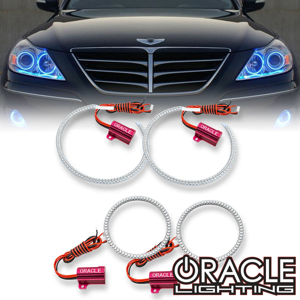 2009-2010 Hyundai Genesis LED Headlight Halo Kit