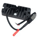 Rear view of LED scene light