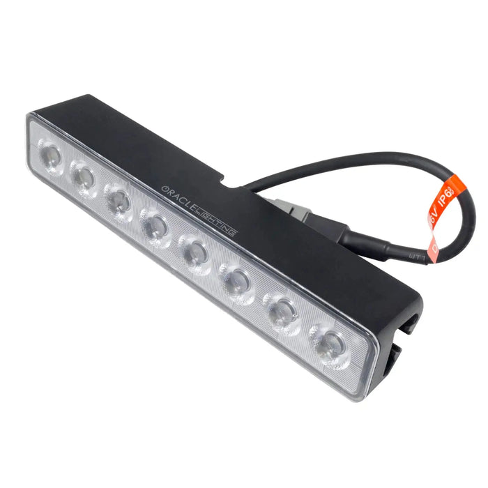 Angled product view of 9.5" 48W Angled LED Scene Light Flush Mount Bar