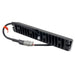 Rear product view of 9.5" 48W Angled LED Scene Light Flush Mount Bar