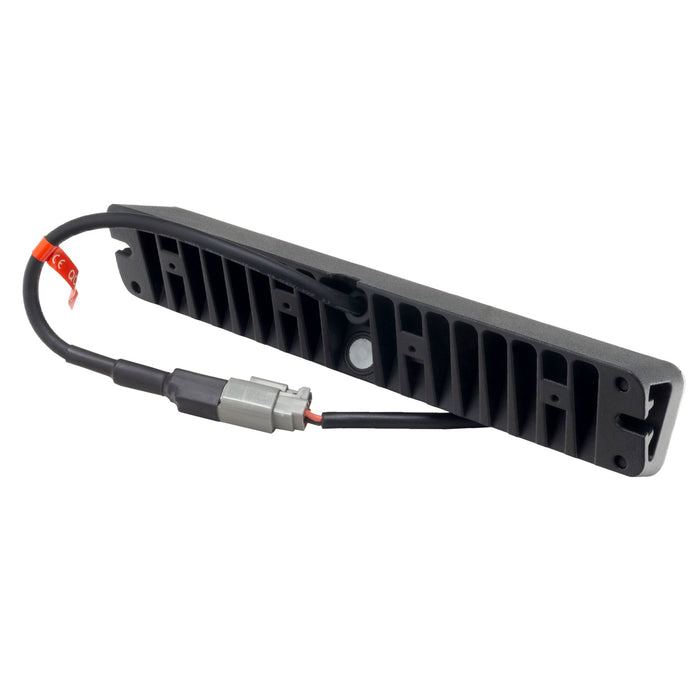 Rear product view of 9.5" 48W Angled LED Scene Light Flush Mount Bar