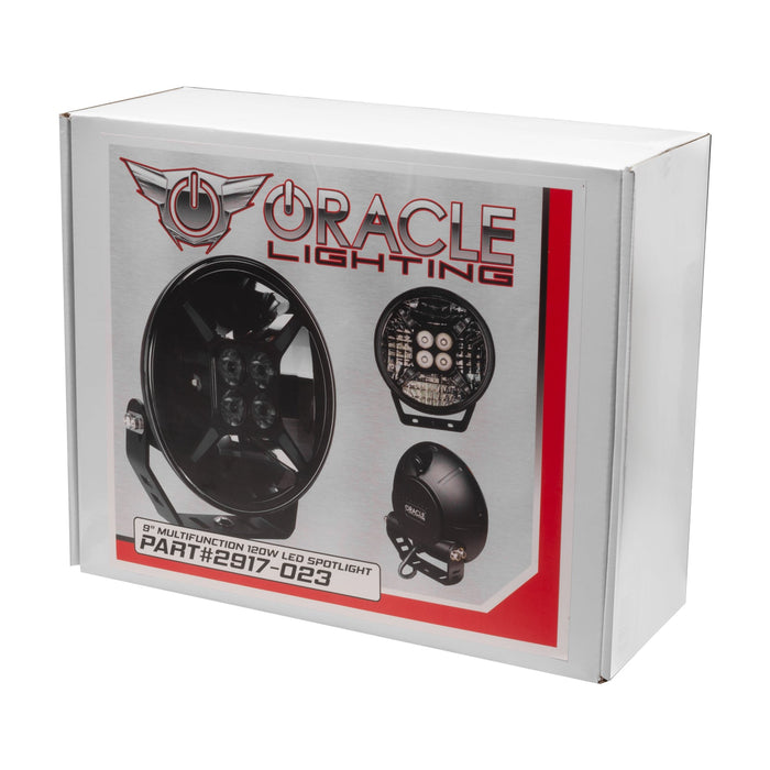 Retail packaging for multifunction LED spotlight