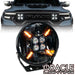 9" Multifunction 120W LED Spotlight – Round Post Mount