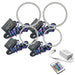 2007-2012 Aston Martin Vantage LED Headlight Halo Kit with Simple Controller.