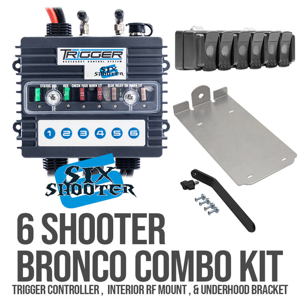 TRIGGER 6 SHOOTER Controller Ford Bronco 2021+ Combo Kit