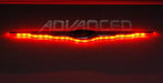 Gen I Chrysler Illuminated LED Rear Wing Emblem with red LEDs.
