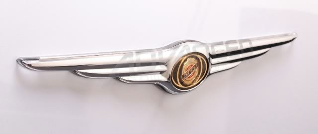 Gen I Chrysler Illuminated LED Rear Wing Emblem