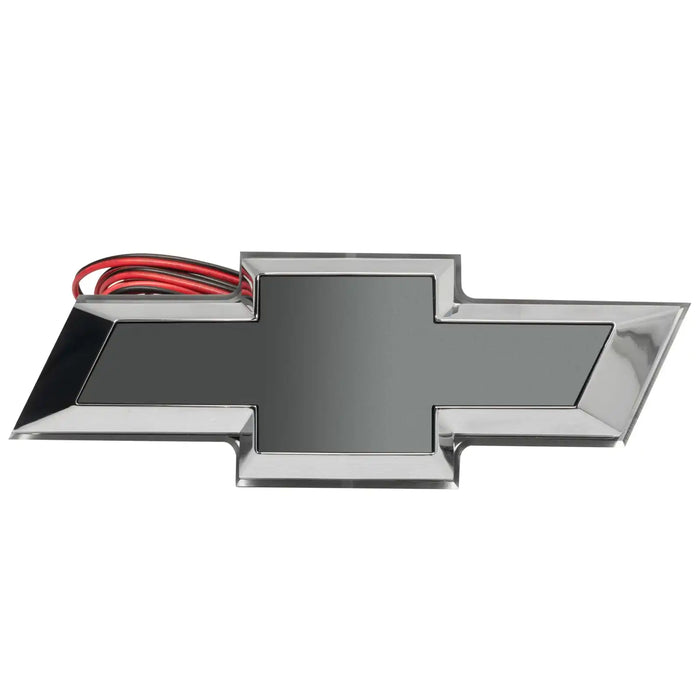 2010-2013 Chevrolet Camaro Illuminated LED Rear Bowtie Emblem with gray paint.