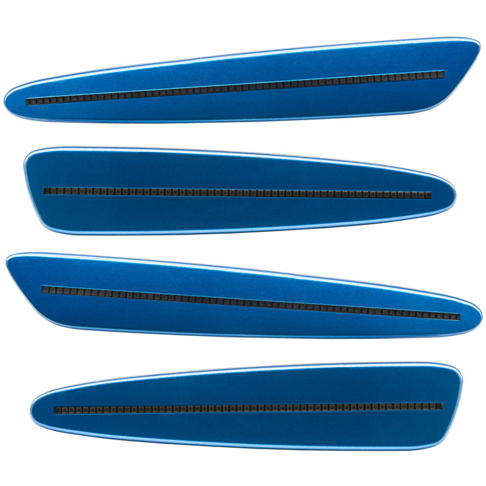 2005-2013 Chevrolet C6 Corvette Concept SMD Sidemarkers with sky blue paint and tinted lenses.