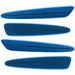 2005-2013 Chevrolet C6 Corvette Concept SMD Sidemarkers with sky blue paint and tinted lenses.