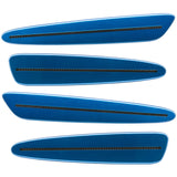 2005-2013 Chevrolet C6 Corvette Concept SMD Sidemarkers with sky blue paint and tinted lenses.