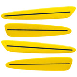 2005-2013 Chevrolet C6 Corvette Concept SMD Sidemarkers with bright yellow paint and tinted lenses.