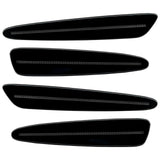 2005-2013 Chevrolet C6 Corvette Concept SMD Sidemarkers with black paint and tinted lenses.