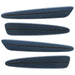 2005-2013 Chevrolet C6 Corvette Concept SMD Sidemarkers with silver blue paint and tinted lenses.