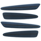 2005-2013 Chevrolet C6 Corvette Concept SMD Sidemarkers with silver blue paint and tinted lenses.